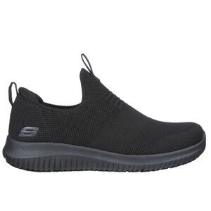 Ladies Skechers‎ Work Relaxed Fit®: Ultra Flex SR Slip Ons Black Size 10